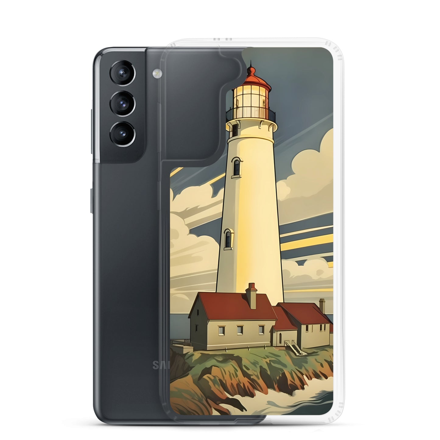 Samsung Case - Vintage Adverts - Lighthouse