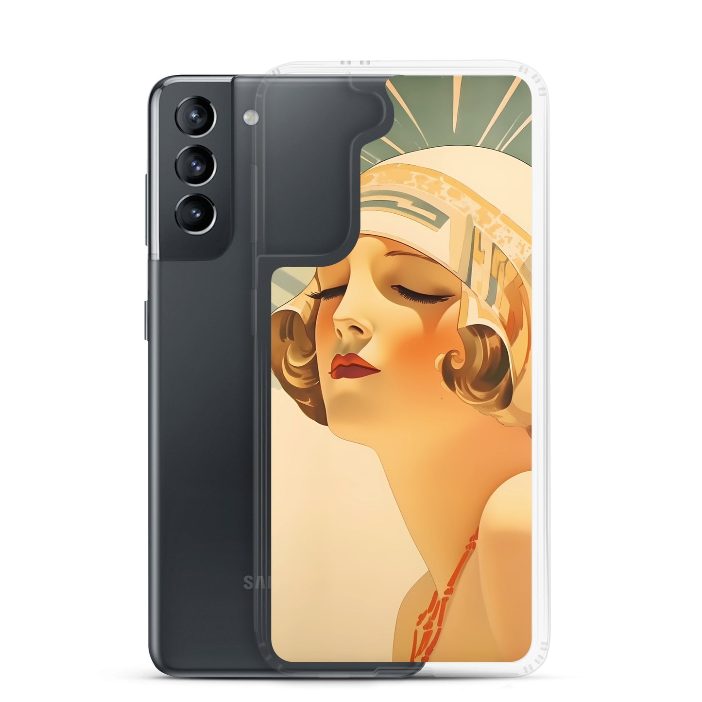 Samsung Case - Vintage Adverts - 1920s Beach Girl