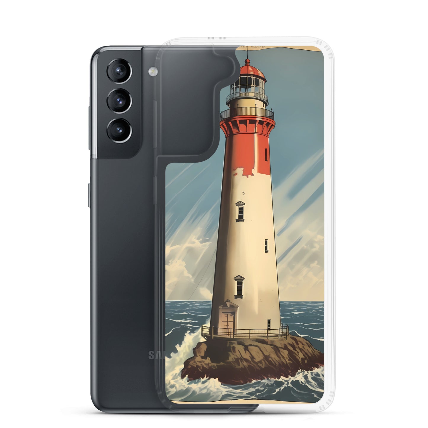 Samsung Case - Vintage Adverts - Lighthouse