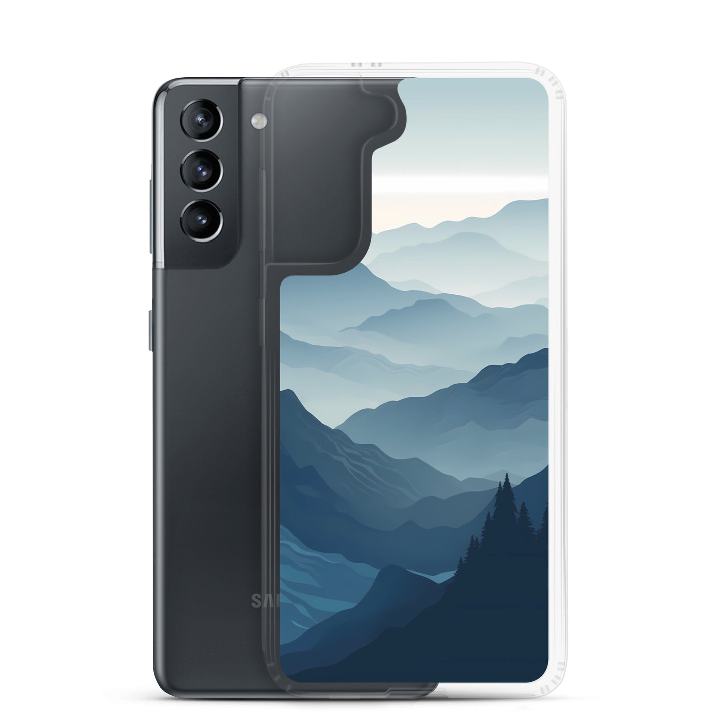 Samsung Phone Case - National Parks - Blue Mountain Layers