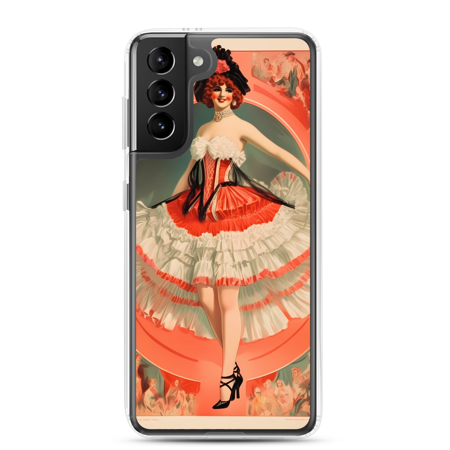 Samsung Case - Vintage Adverts - Can Can Dancer