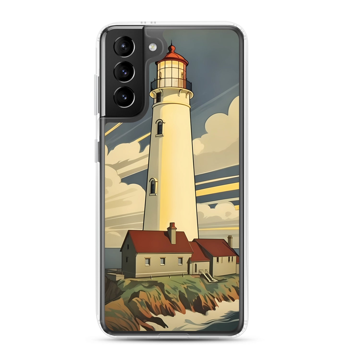 Samsung Case - Vintage Adverts - Lighthouse