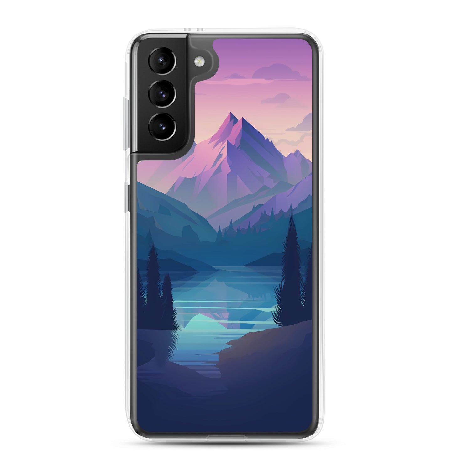 Samsung Phone Case - National Parks - Purple Mountain