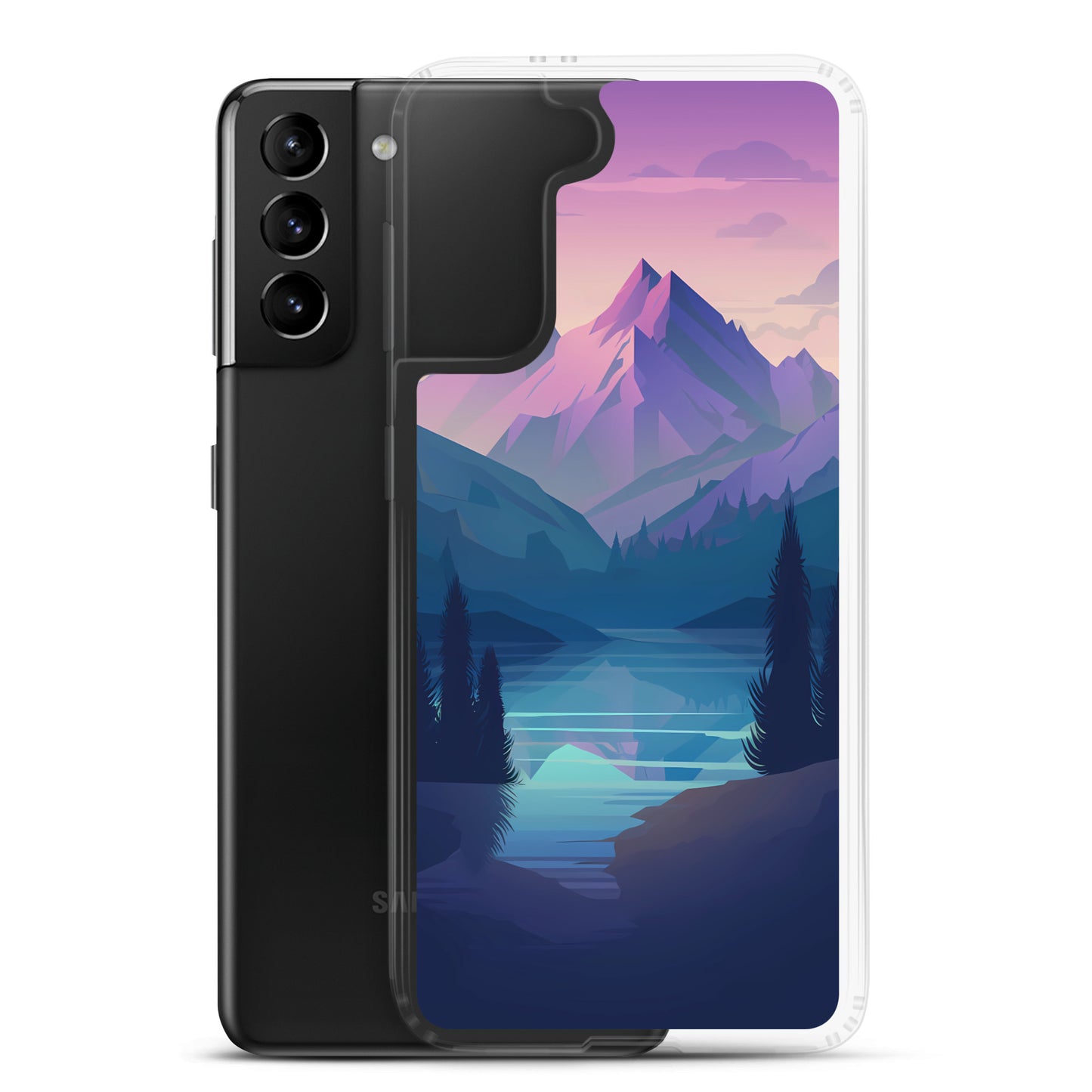 Samsung Phone Case - National Parks - Purple Mountain