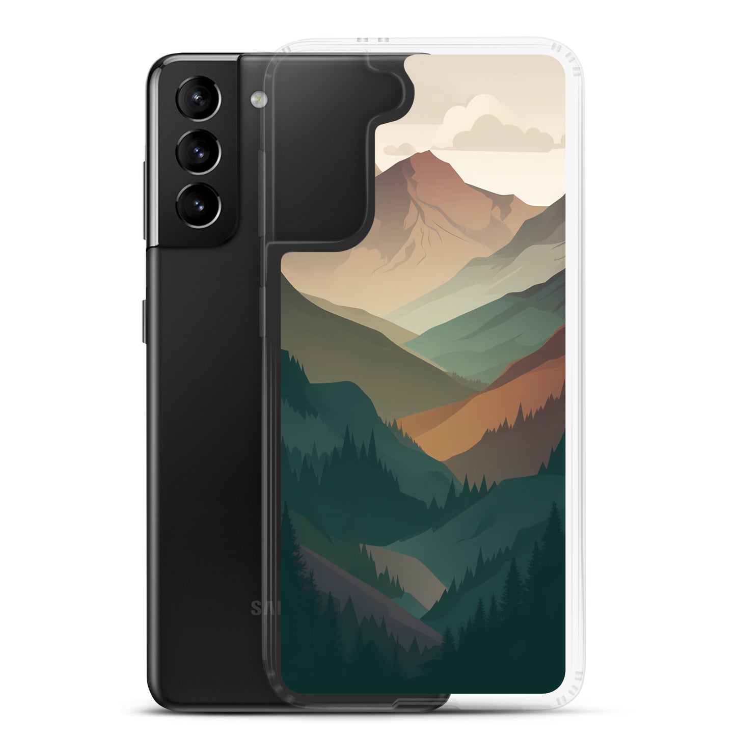 Samsung Phone Case - National Parks - Mountain Layers