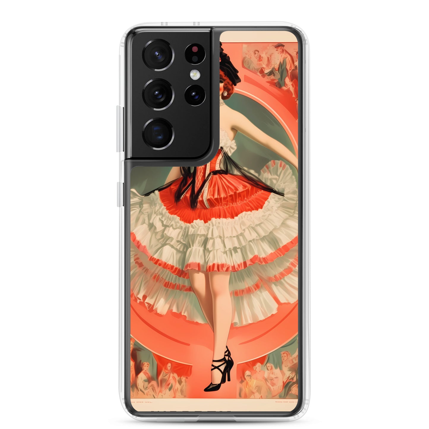 Samsung Case - Vintage Adverts - Can Can Dancer