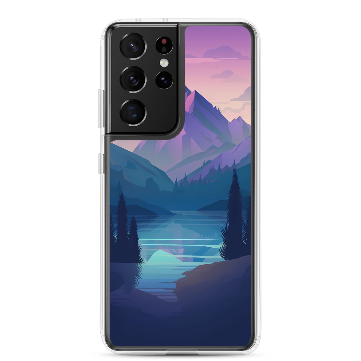 Samsung Phone Case - National Parks - Purple Mountain