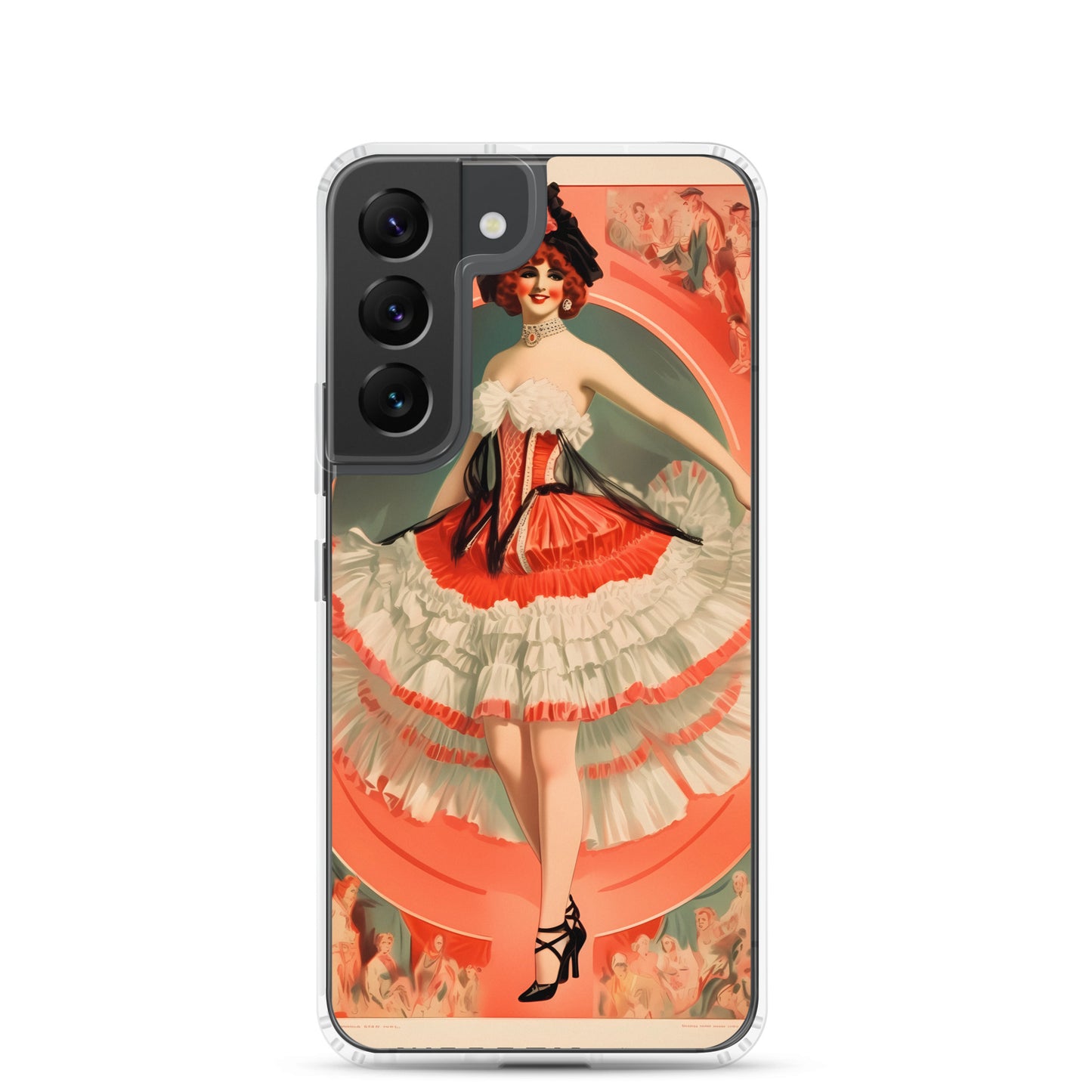 Samsung Case - Vintage Adverts - Can Can Dancer