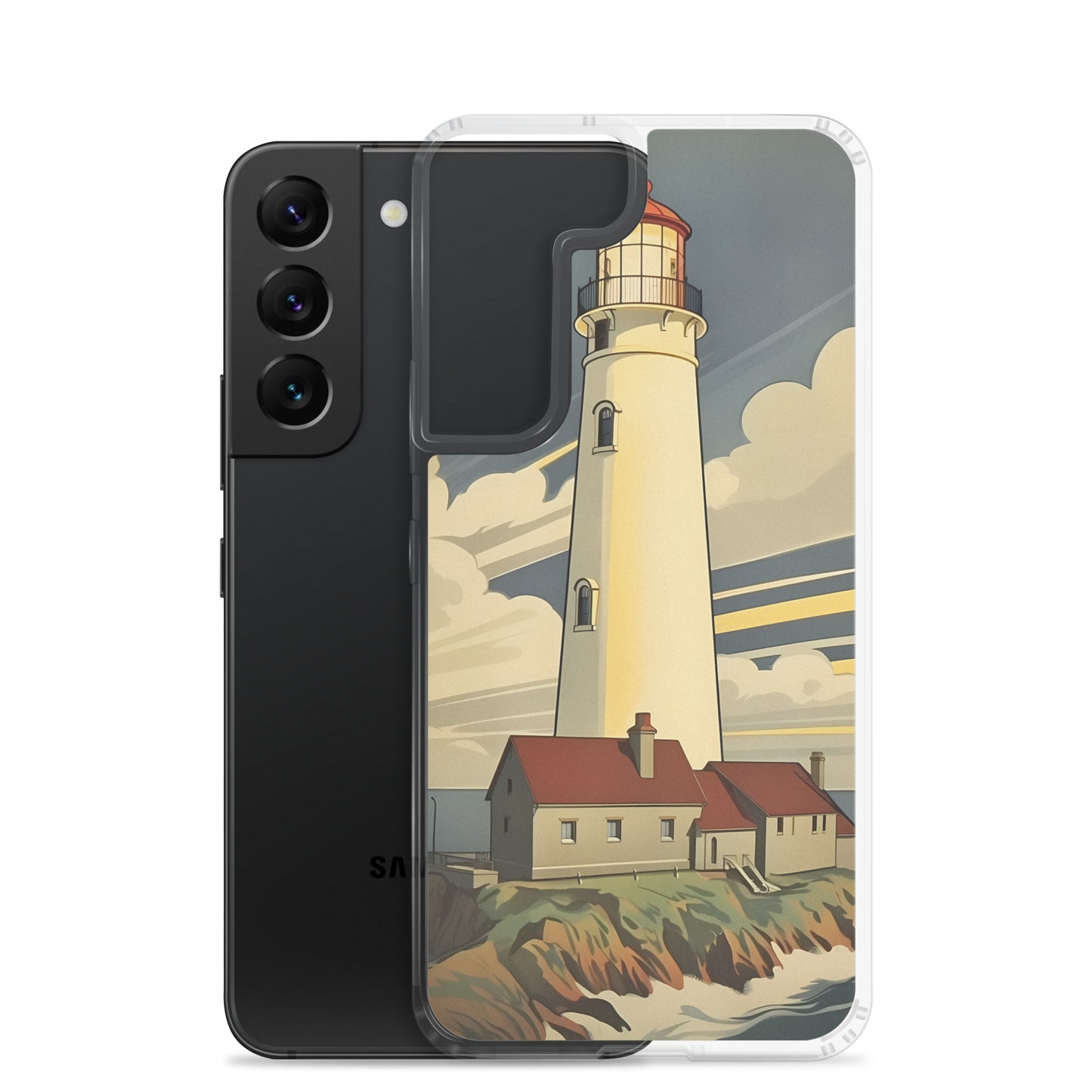 Samsung Case - Vintage Adverts - Lighthouse