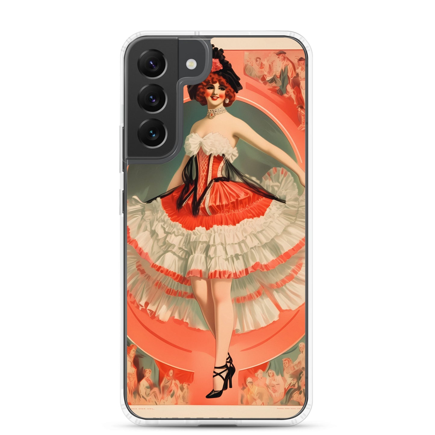 Samsung Case - Vintage Adverts - Can Can Dancer