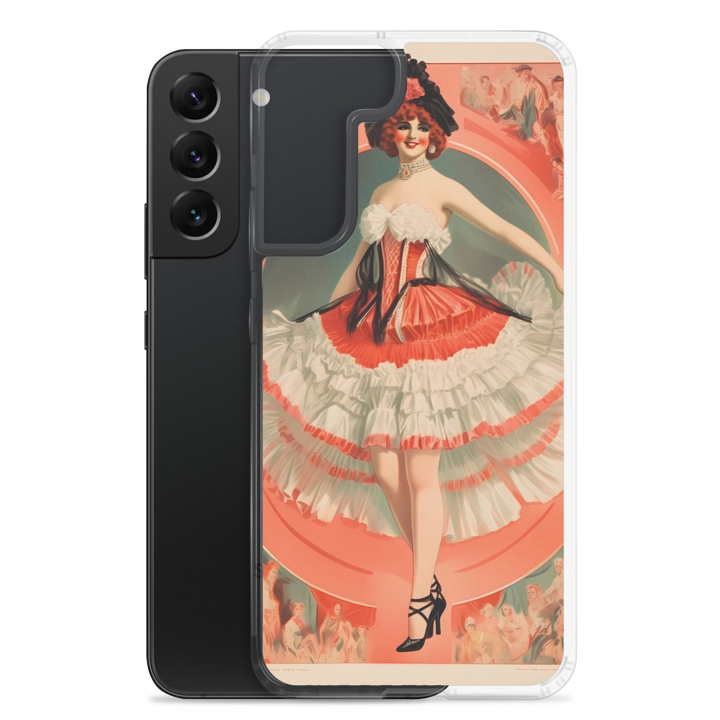 Samsung Case - Vintage Adverts - Can Can Dancer