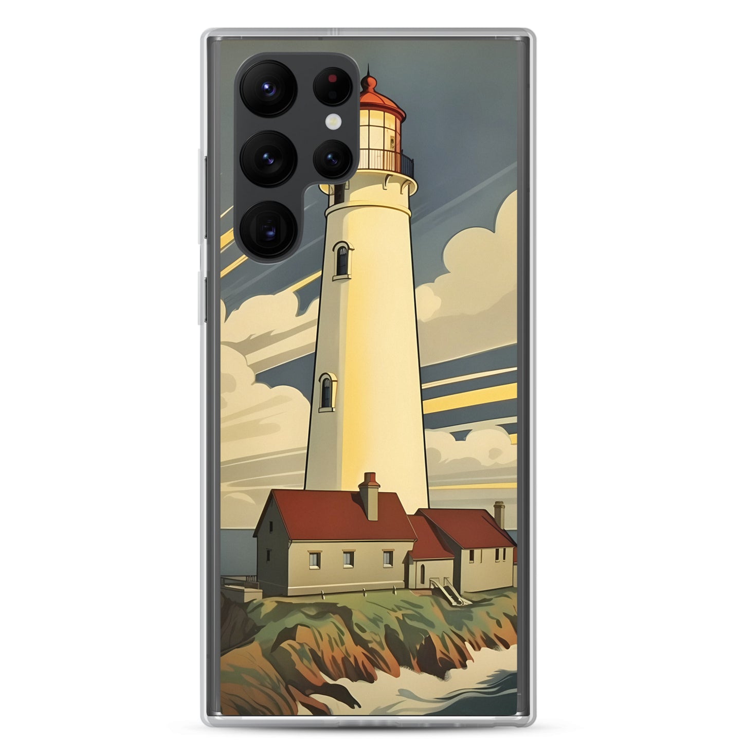 Samsung Case - Vintage Adverts - Lighthouse