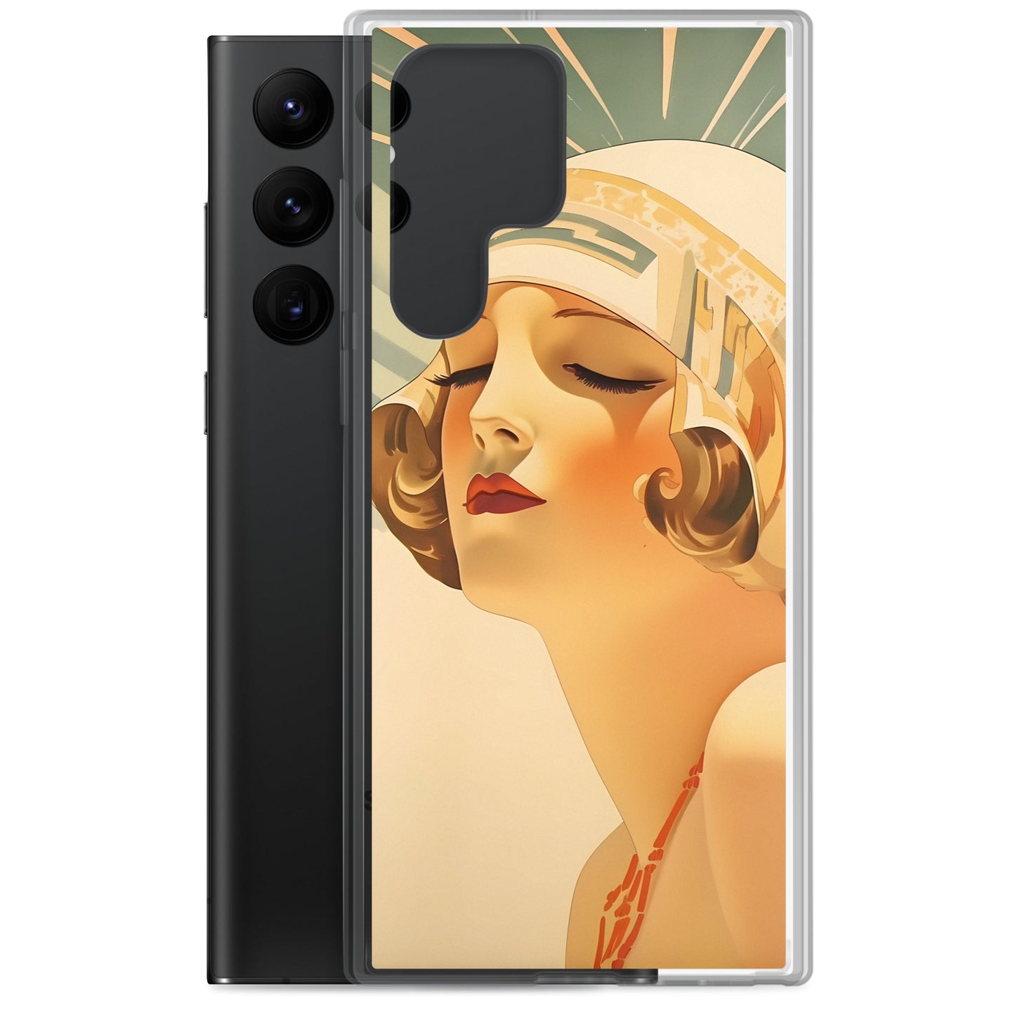 Samsung Case - Vintage Adverts - 1920s Beach Girl