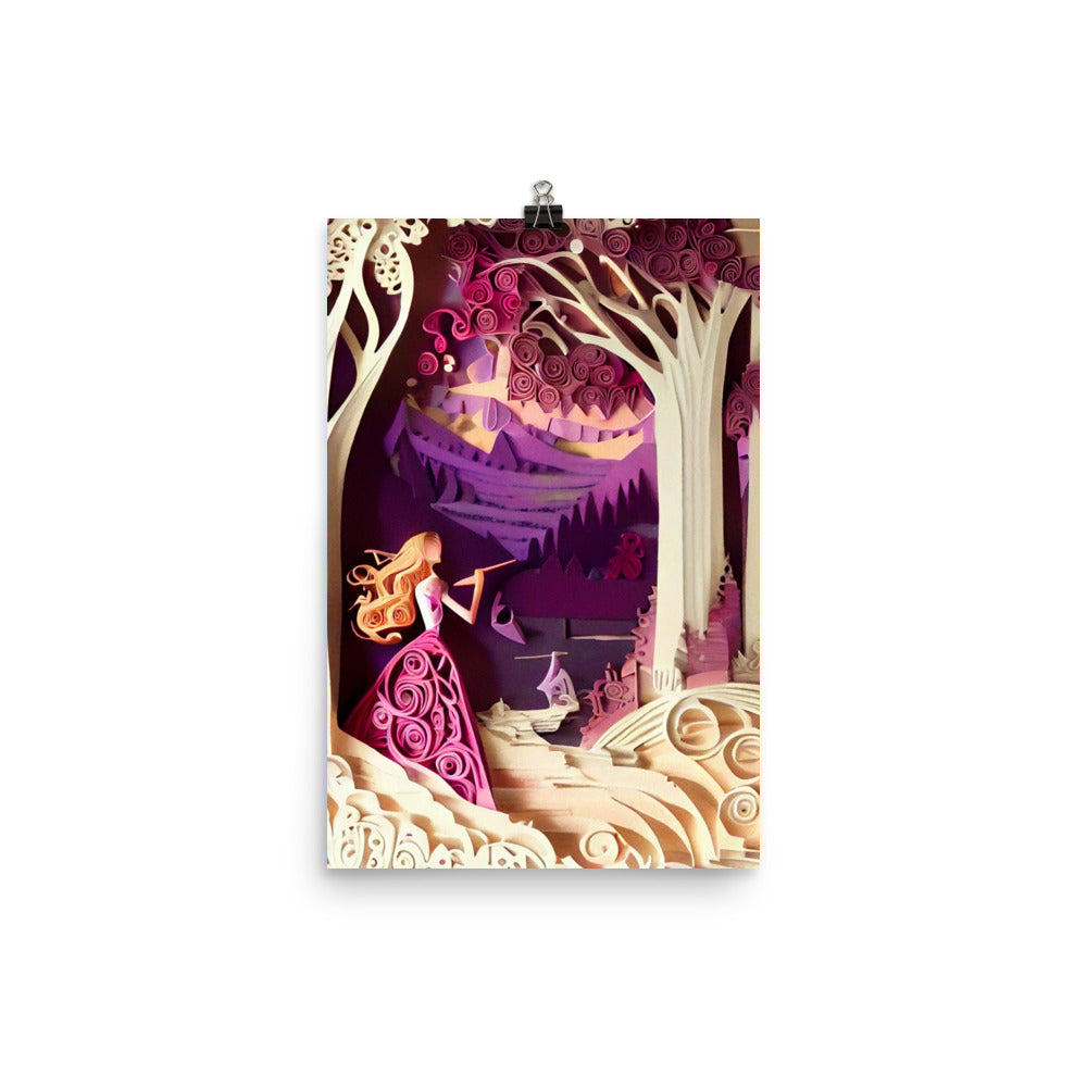 Enhanced Matte Paper Poster - Paper Art