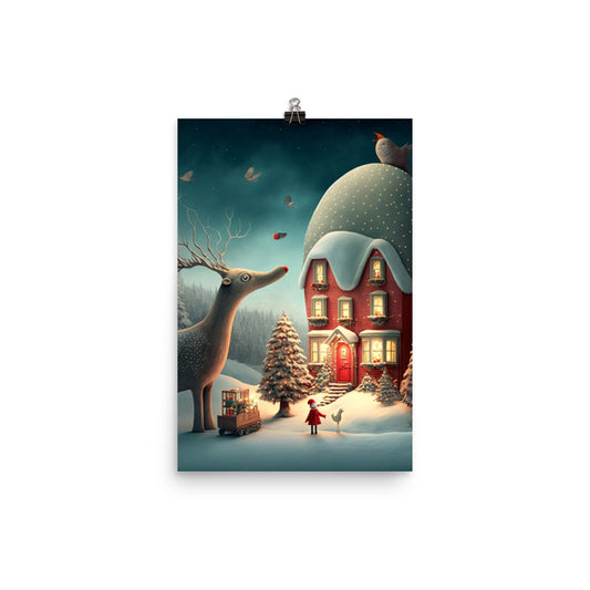 Enhanced Matte Paper Poster - Christmas