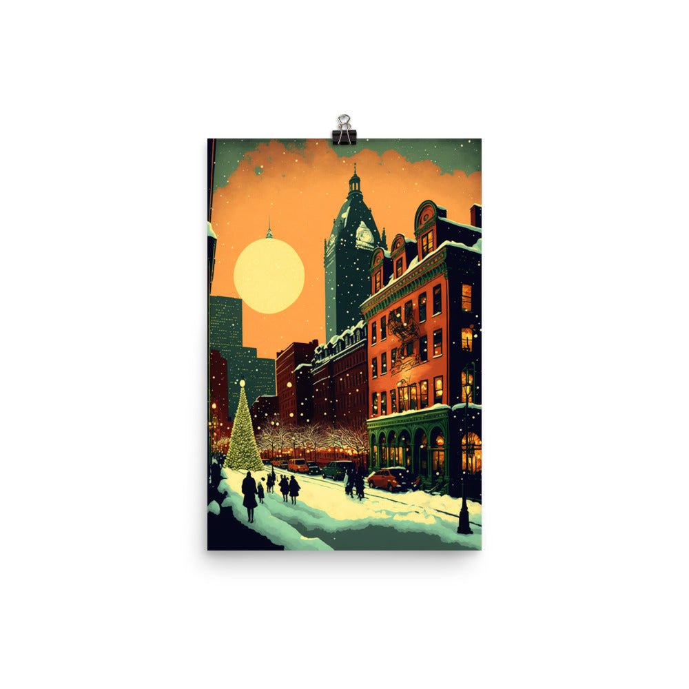 Enhanced Matte Paper Poster - Christmas