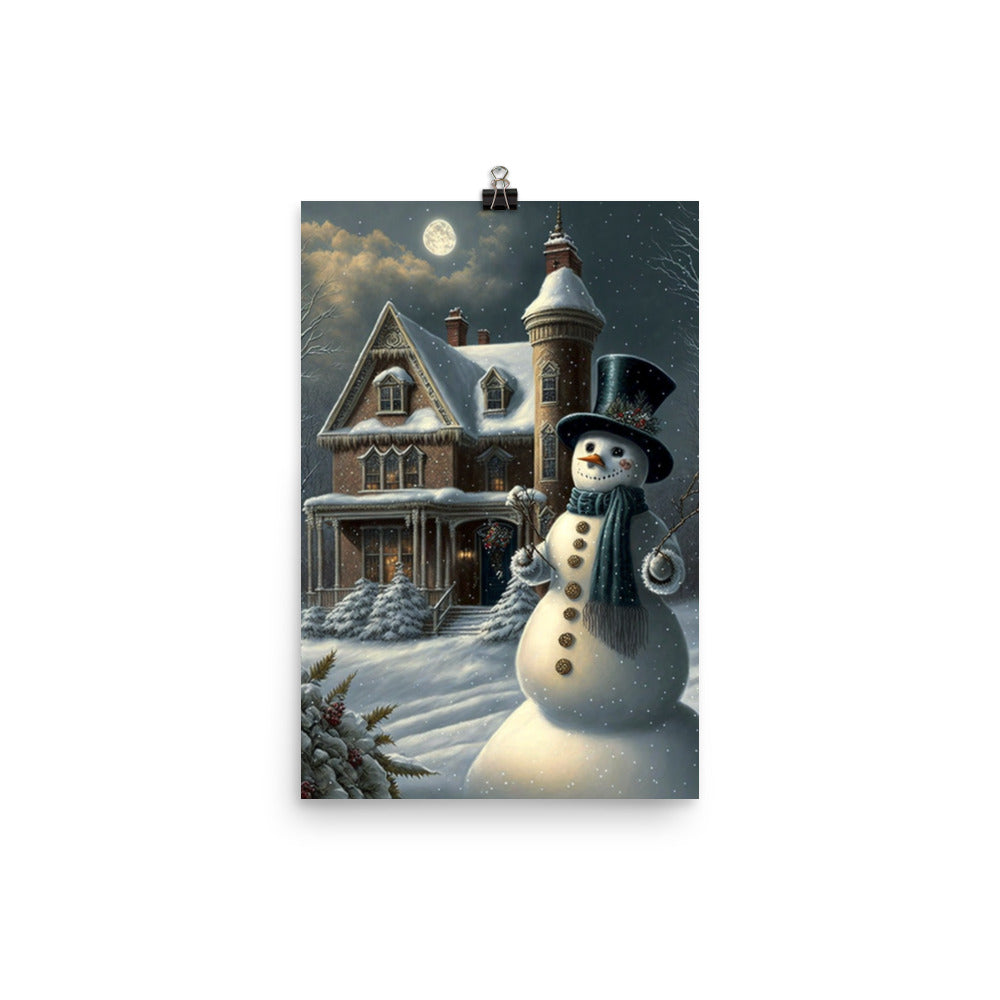 Enhanced Matte Paper Poster - Christmas