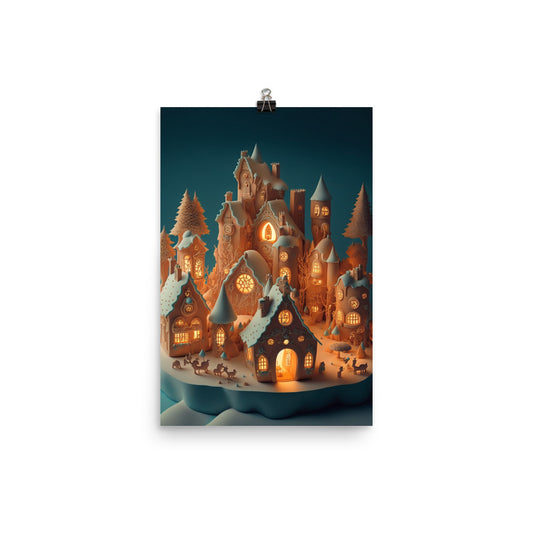 Enhanced Matte Paper Poster - Christmas