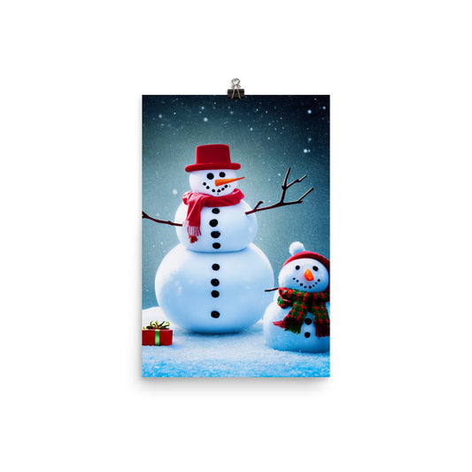 Enhanced Matte Paper Poster - Christmas