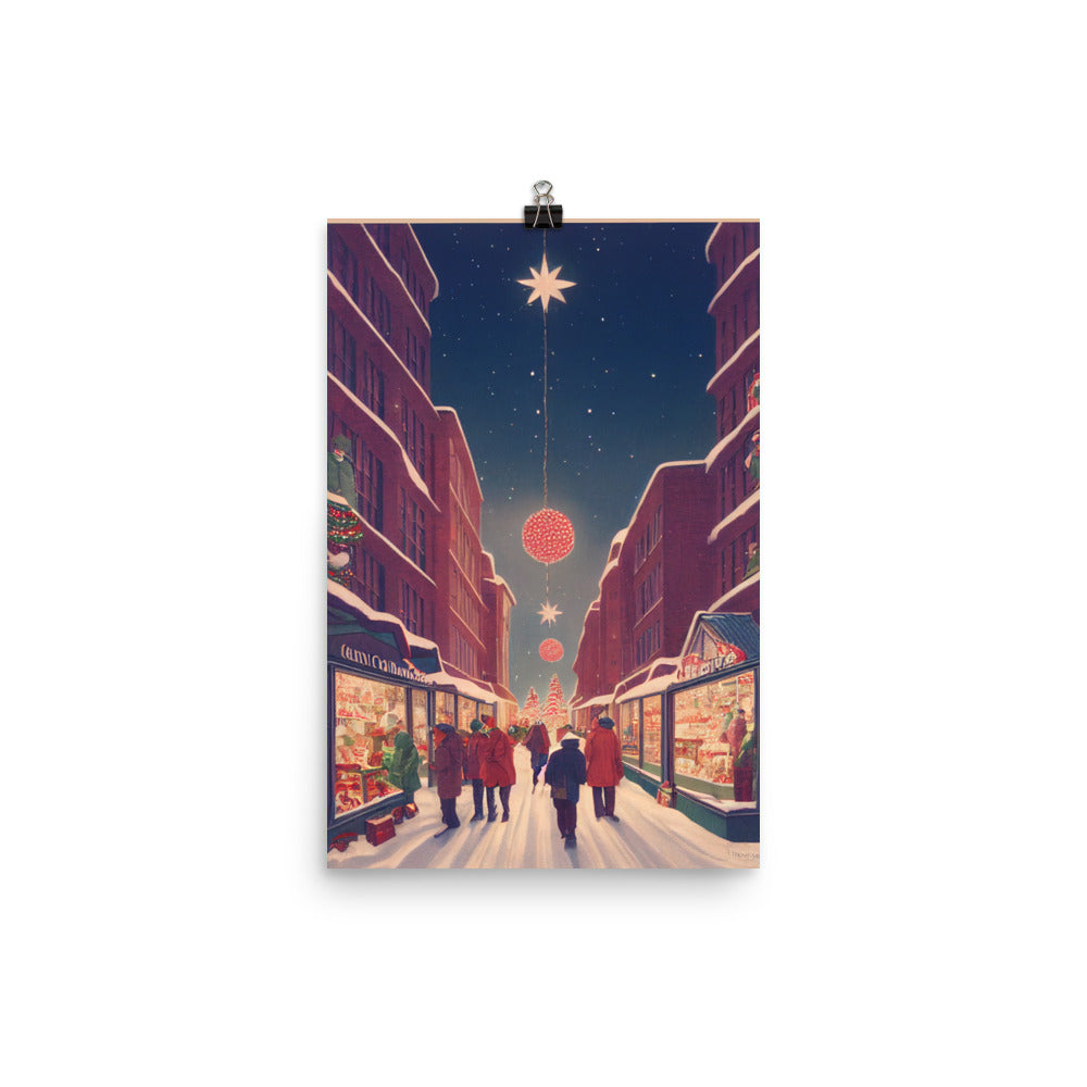 Enhanced Matte Paper Poster - Christmas