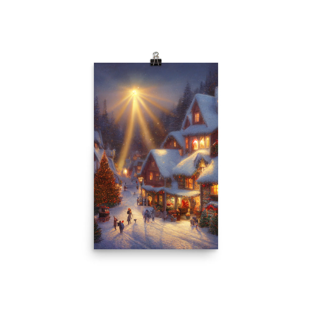 Enhanced Matte Paper Poster - Christmas