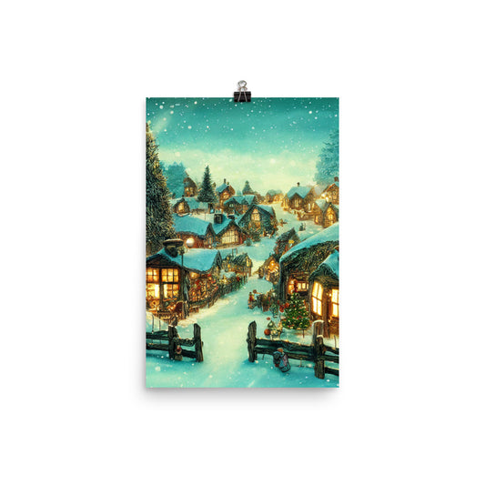 Enhanced Matte Paper Poster - Christmas