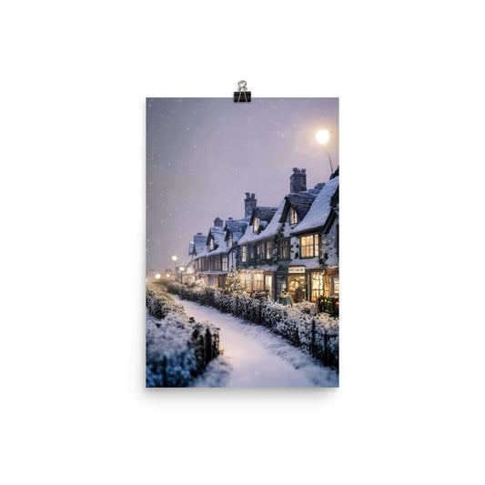 Enhanced Matte Paper Poster - Christmas