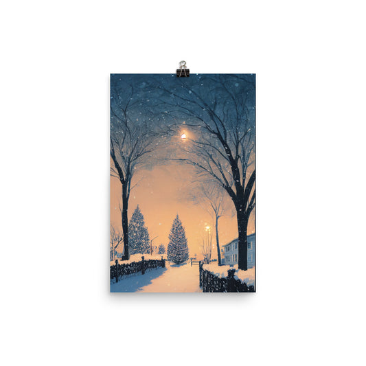 Enhanced Matte Paper Poster - Christmas