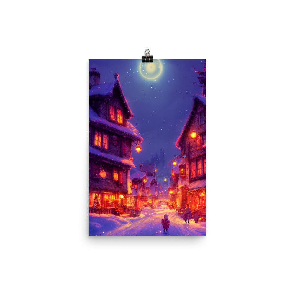 Enhanced Matte Paper Poster - Christmas