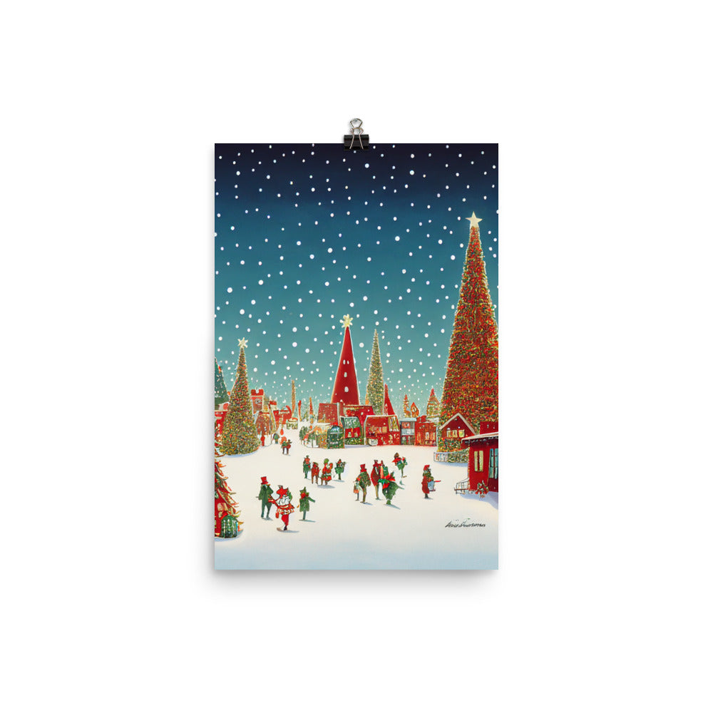 Enhanced Matte Paper Poster - Christmas