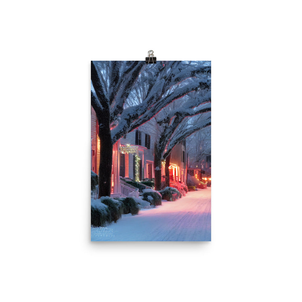 Enhanced Matte Paper Poster - Christmas