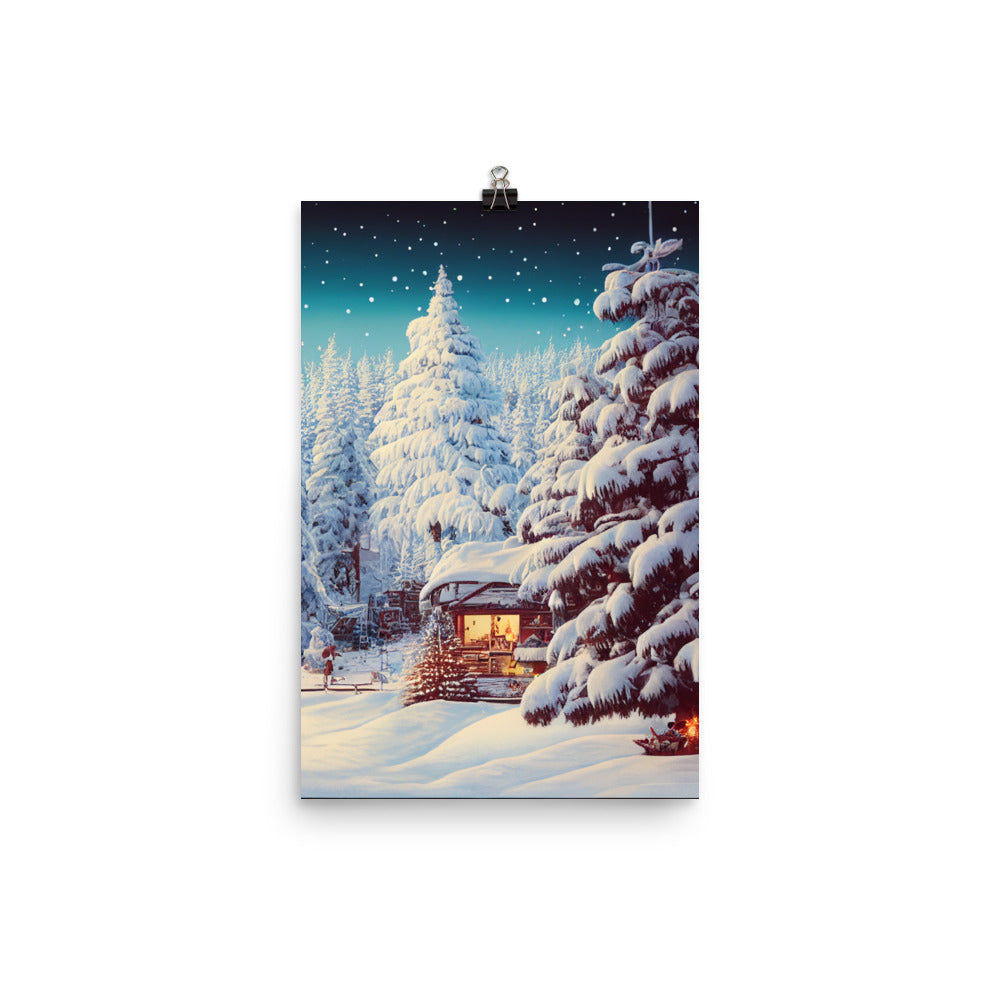 Enhanced Matte Paper Poster - Christmas