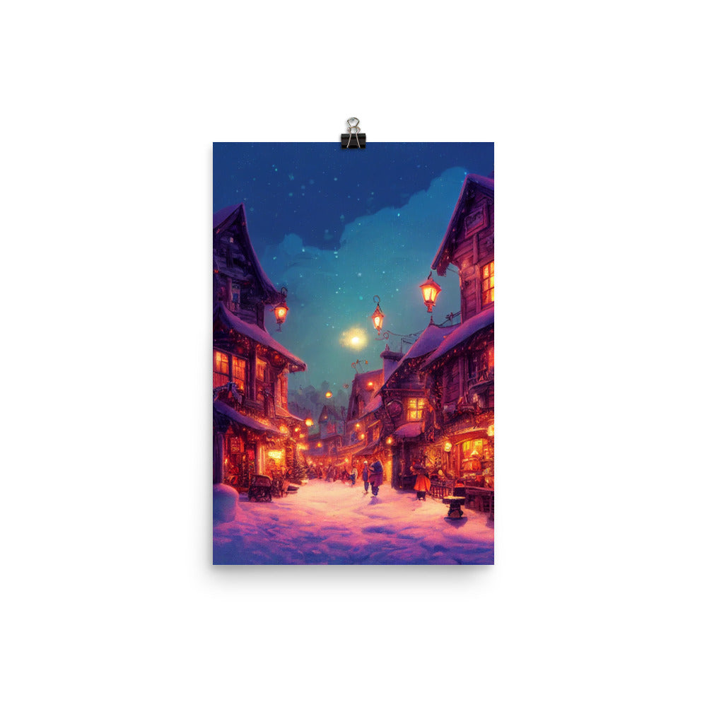 Enhanced Matte Paper Poster - Christmas