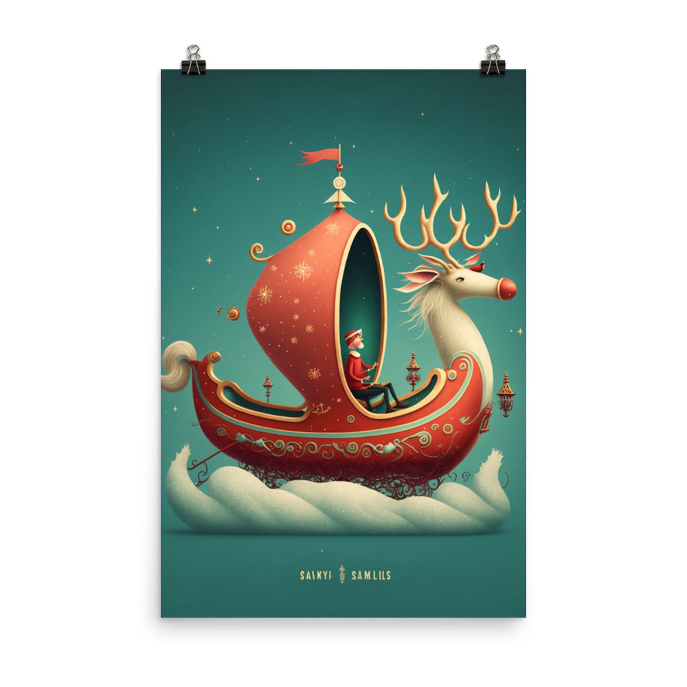 Enhanced Matte Paper Poster - Christmas