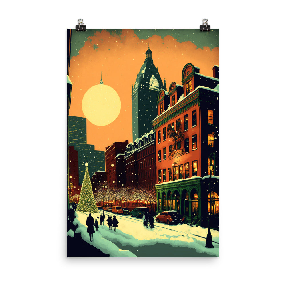 Enhanced Matte Paper Poster - Christmas