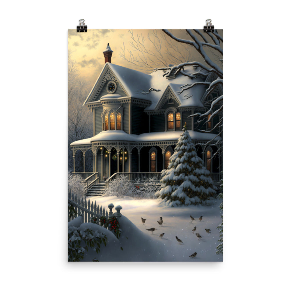 Enhanced Matte Paper Poster - Christmas