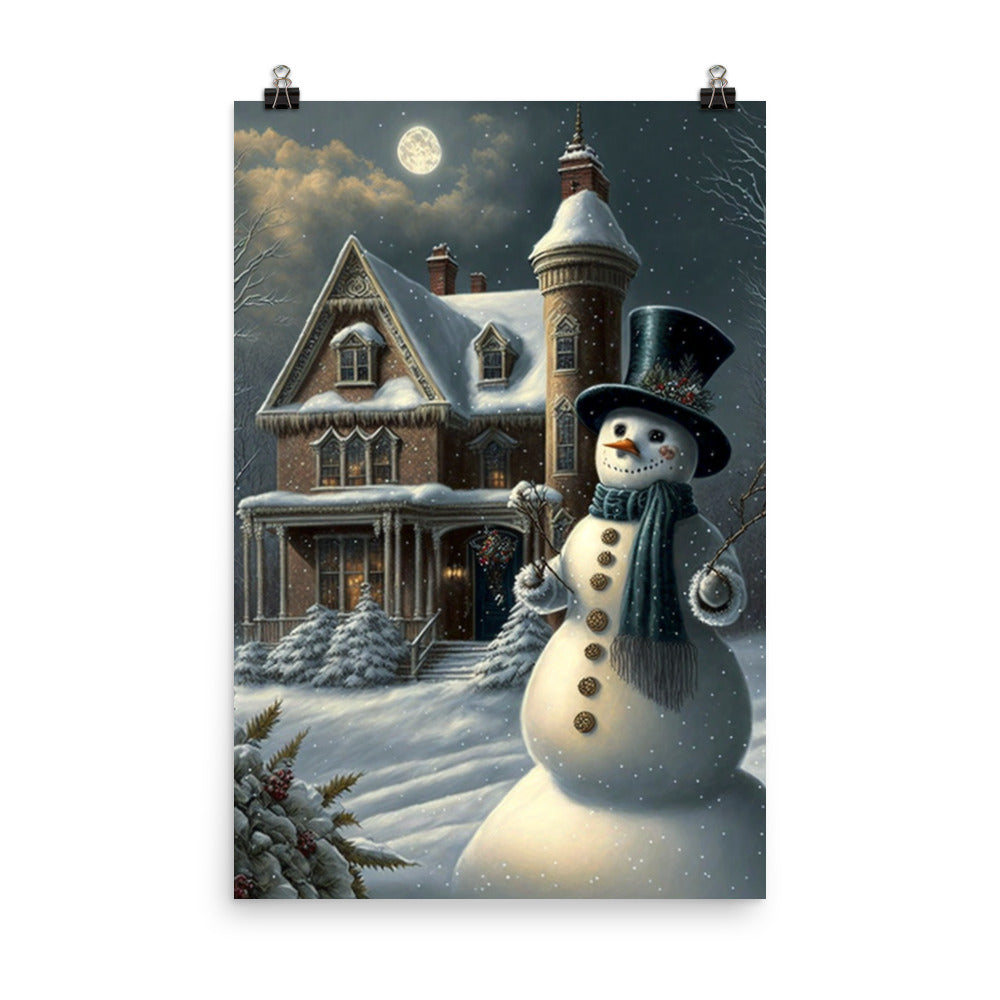 Enhanced Matte Paper Poster - Christmas