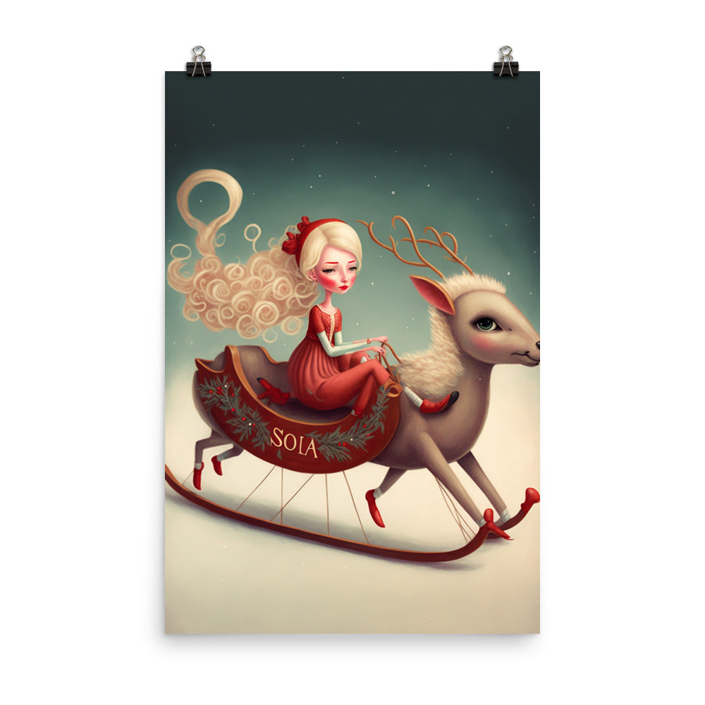 Enhanced Matte Paper Poster - Christmas