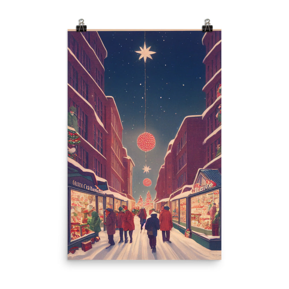 Enhanced Matte Paper Poster - Christmas