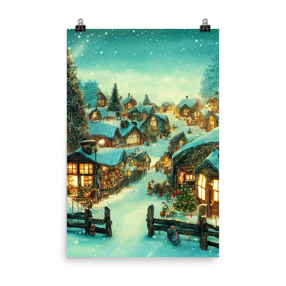 Enhanced Matte Paper Poster - Christmas