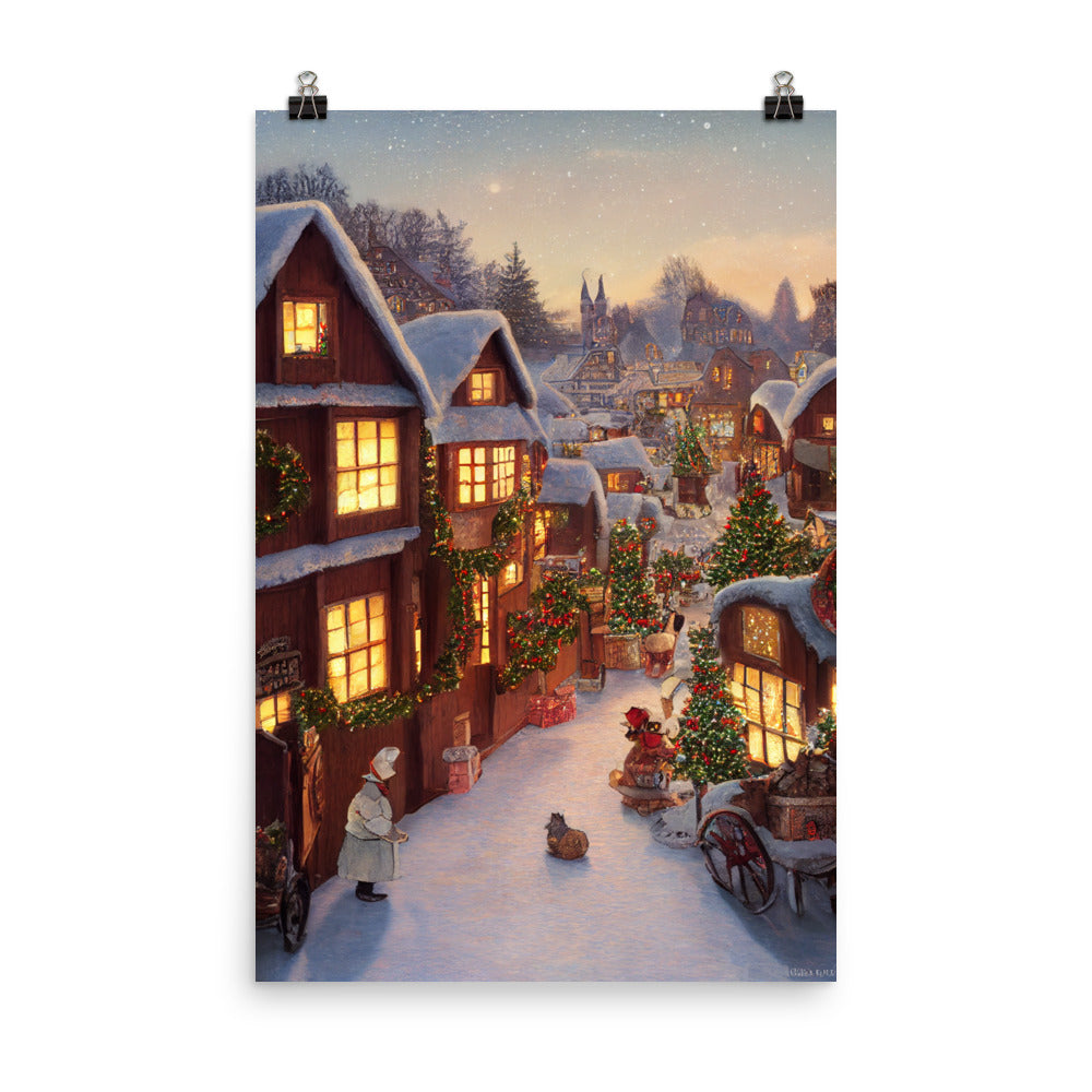 Enhanced Matte Paper Poster - Christmas