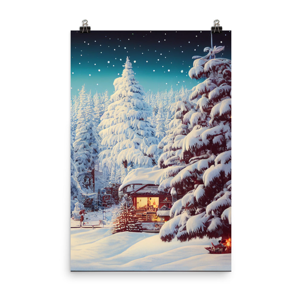 Enhanced Matte Paper Poster - Christmas