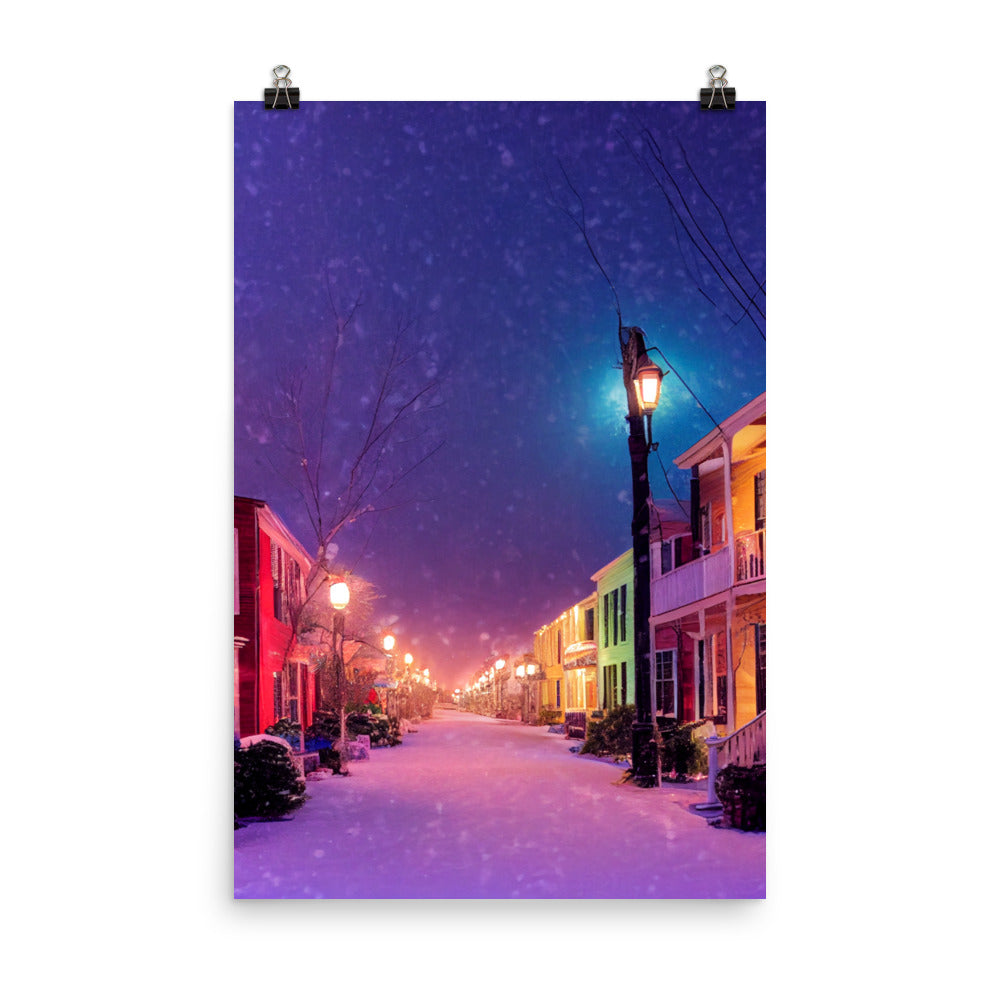 Enhanced Matte Paper Poster - Christmas