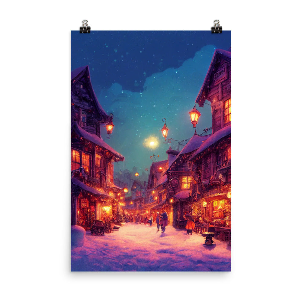 Enhanced Matte Paper Poster - Christmas