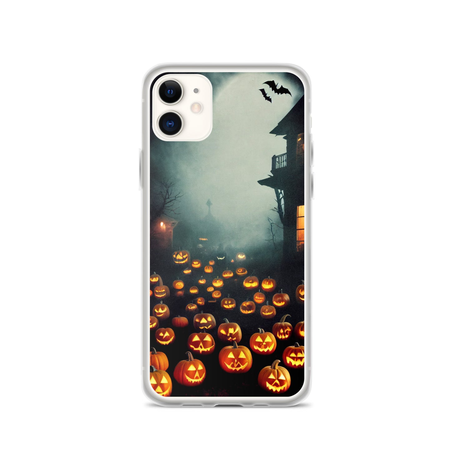 iPhone Case - Halloween Jack-o-Lanterns in the Mist