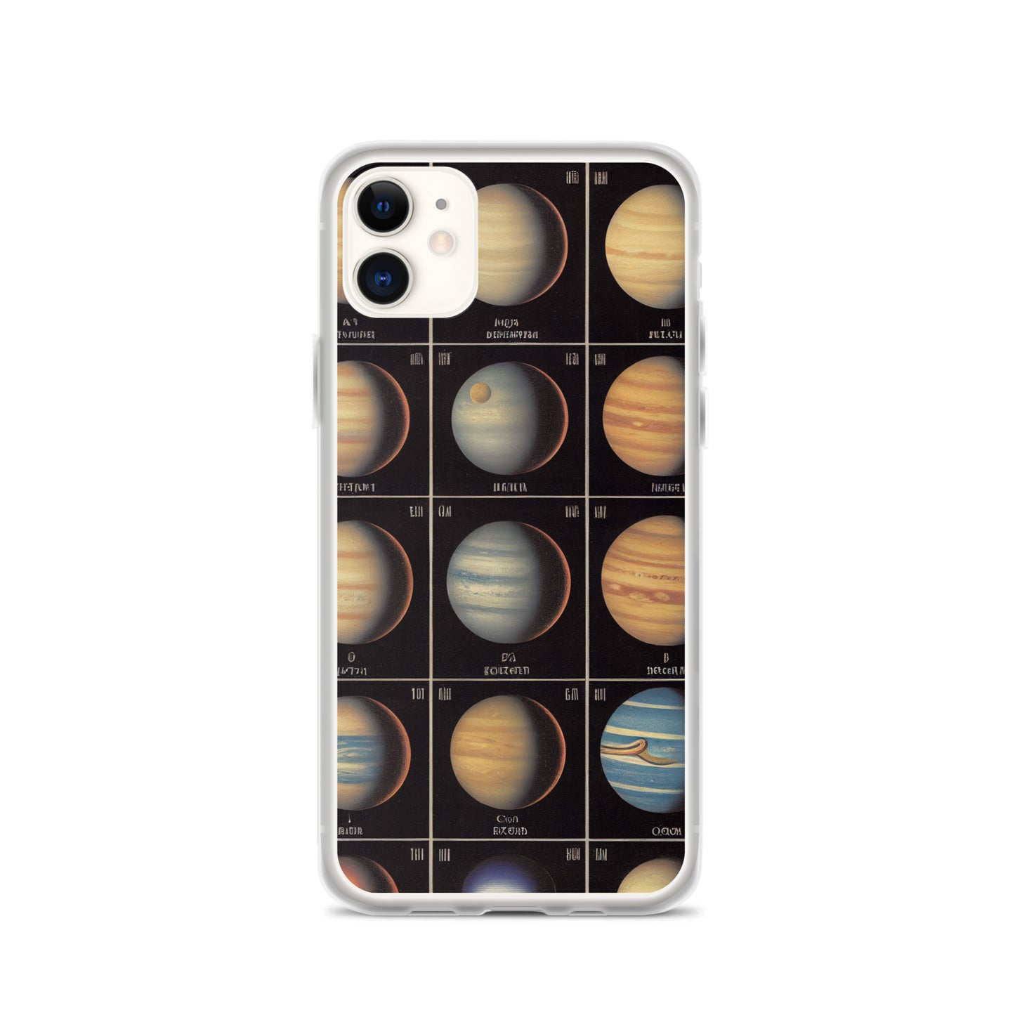 iPhone Case - Map of the Planets