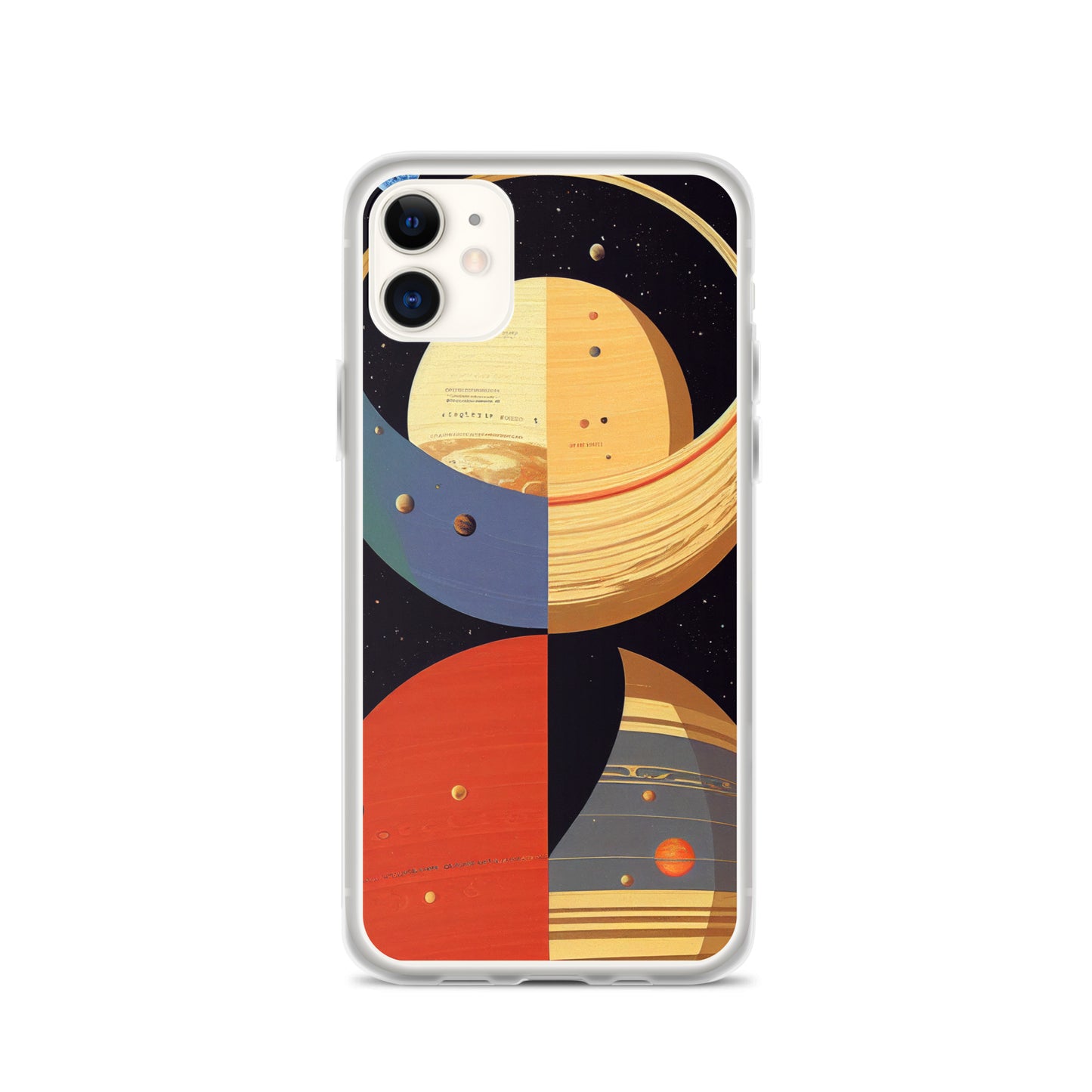 iPhone Case - Map of the Planets