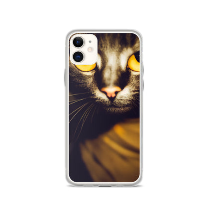 iPhone Case - Yellow Eyed Tabby Cat