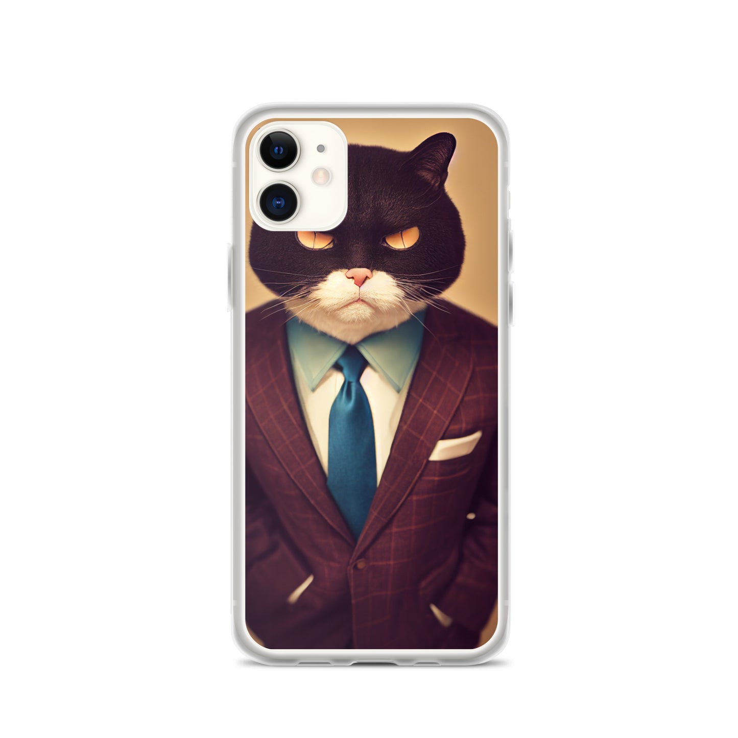 iPhone Case - Stern Business Cat Boss