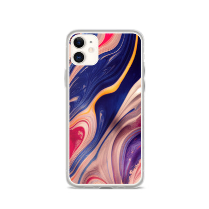 iPhone Case - Marbled Paint Swirl